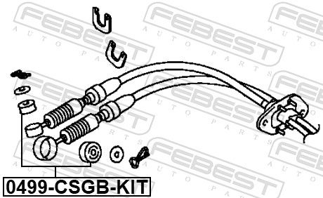 guolis, selektoriaus / pavaros svirtis