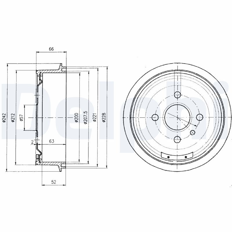 TAMBOUR DE FREIN  0702