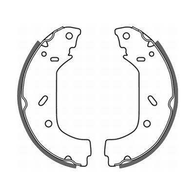 Brake Shoe Set C0P015ABE