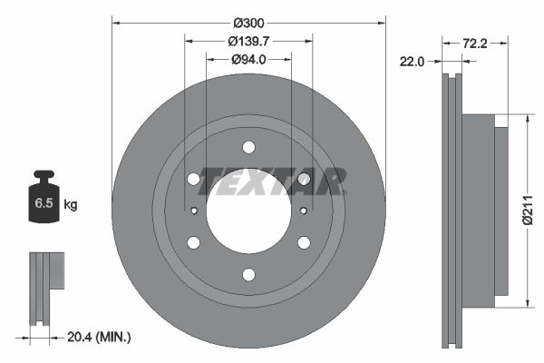 Brake Disc 92135103