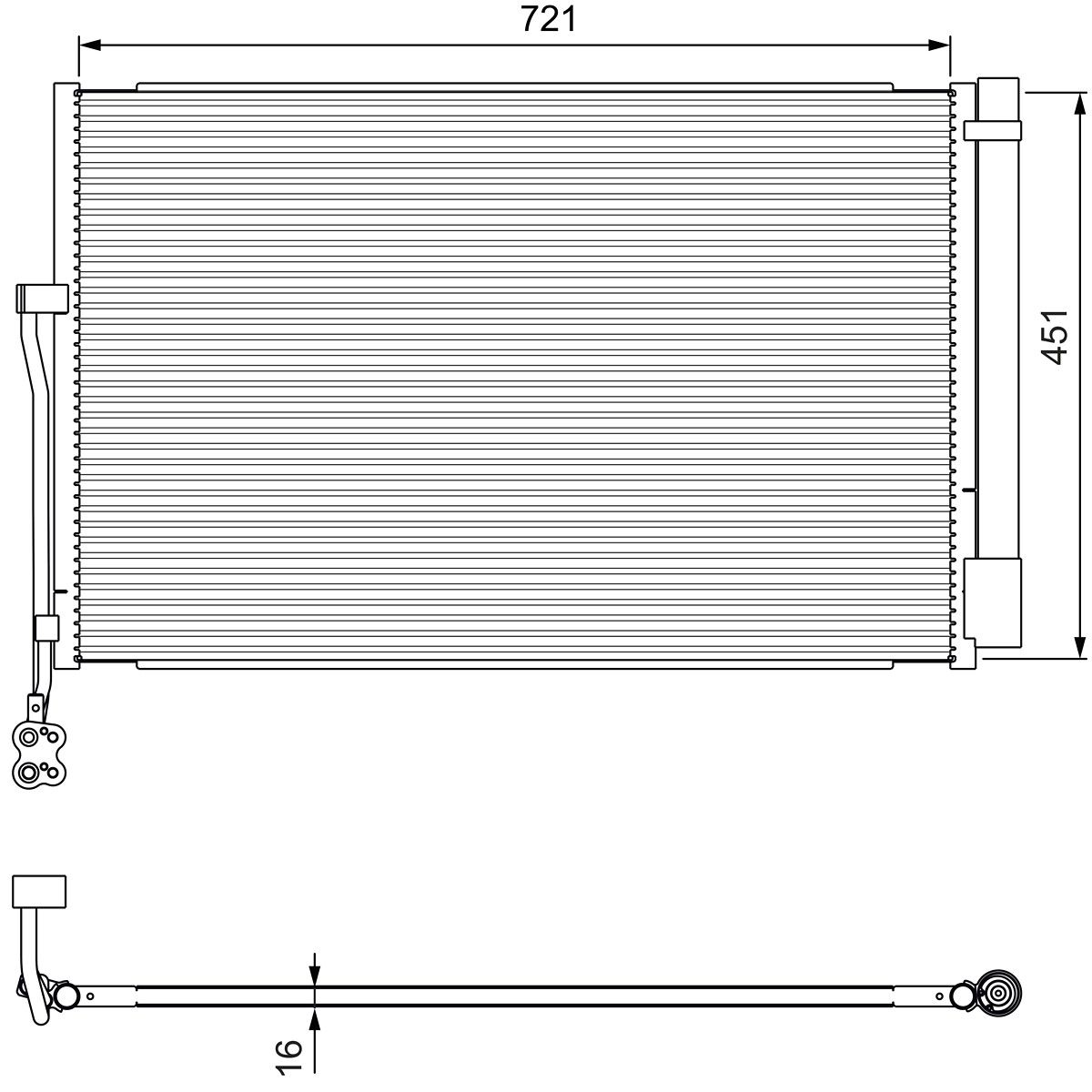 COND VW TOUAREG