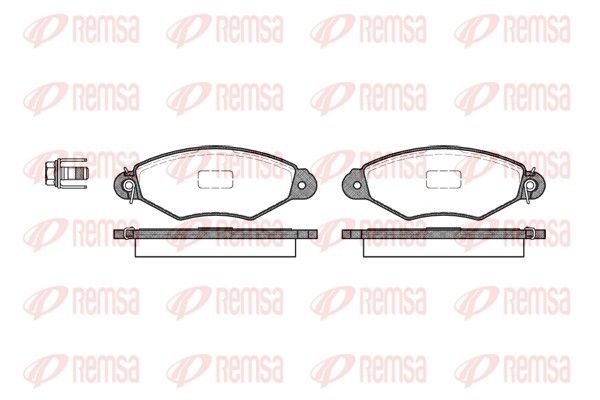 Premium Front Brake Pad Set Premium Front Brake Pad Set