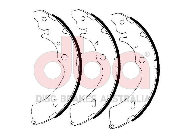Street Series Brake Shoes [Holden Colorado/Rodeo 254mm] - TecDoc Only