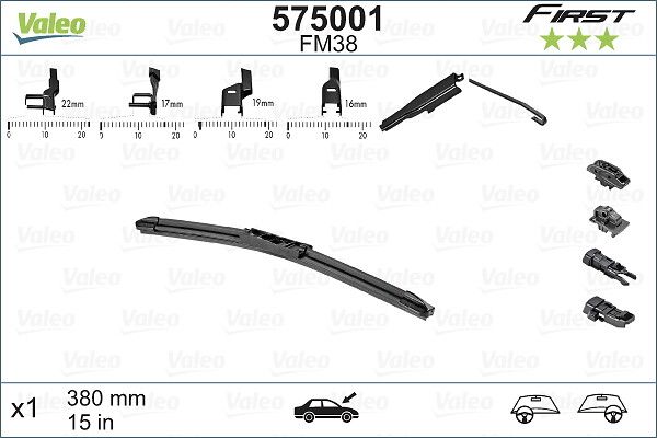VALEO 575001 Wiper Blade
