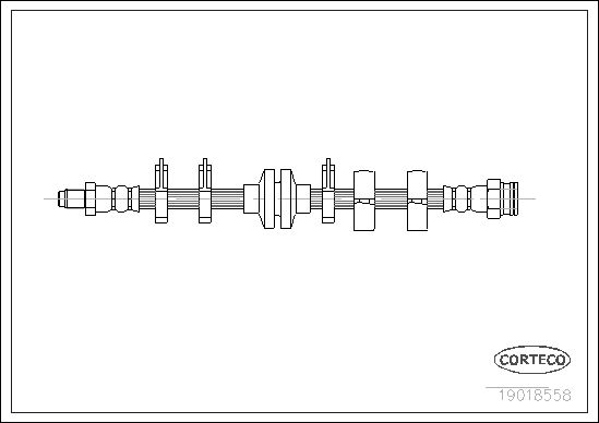 Brake Hose 19018558