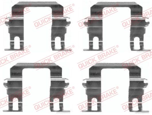 Accessory Kit, disc brake pad 109-1275