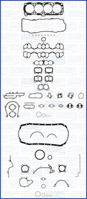 Juego completo de empaques, motor