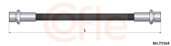 92.BH.TY164 COFLE fékcső