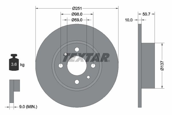 Brake Disc 92034203