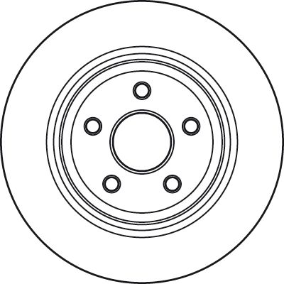 TRW BRAKE DISC - TecDoc 2