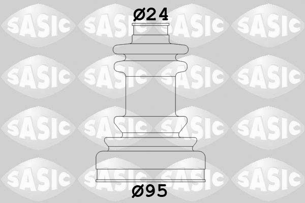 SASIC 2933423 Bellow Kit, drive shaft
