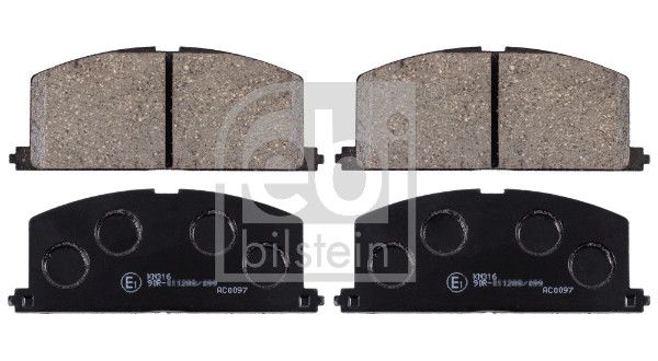 Bremsbelagsatz, Scheibenbremse