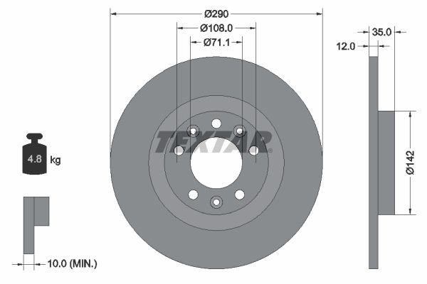 Brake Disc 92267303