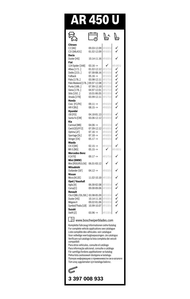 Wischblatt Wischblatt