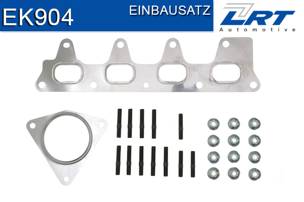 Montagesatz, Abgaskr&uuml;mmer