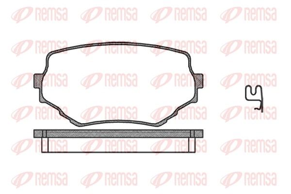 Premium Front Brake Pad Set Premium Front Brake Pad Set