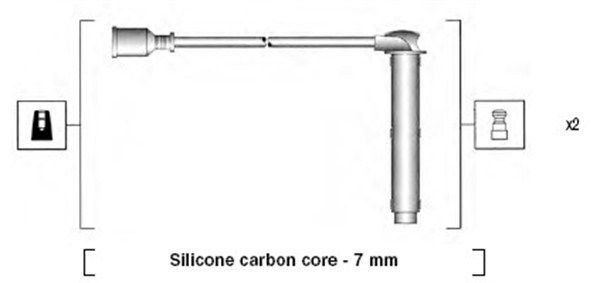 MAGNETI MARELLI 941255180828 - Z&uuml;ndleitungssatz