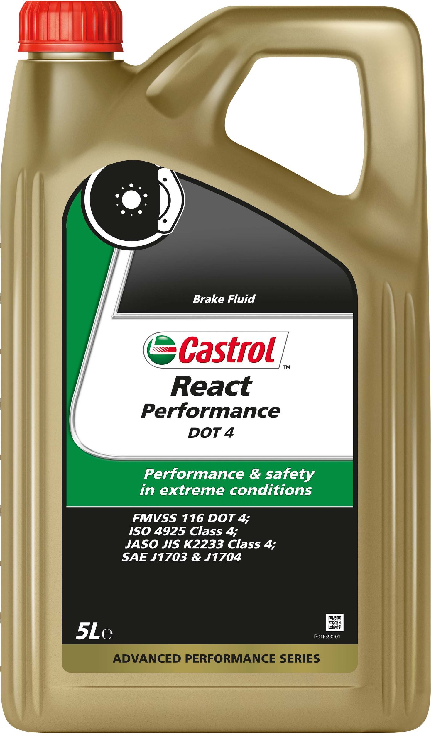CASTROL 15F273 - Bremsfl&uuml;ssigkeit React Performance DOT 4