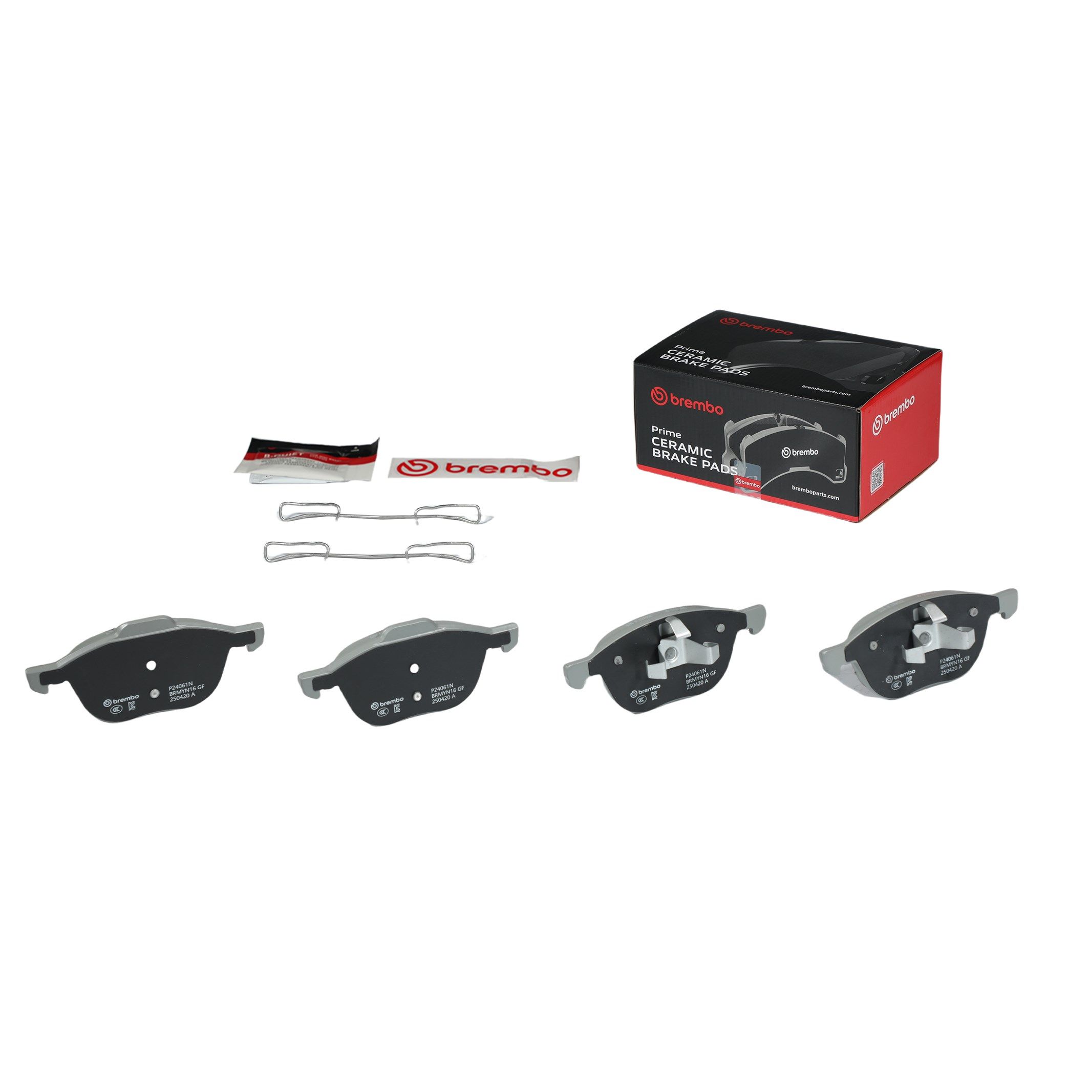 BREMBO DISC PAD -  MAZDA MAZDA3 (BK) 2.0 03-09 (FRT) - TecDoc 1
