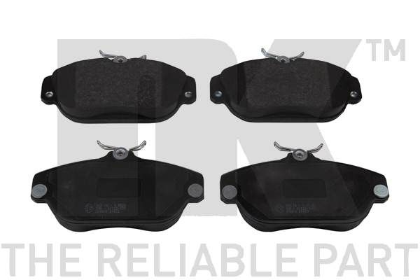 Bremsbelagsatz, Scheibenbremse