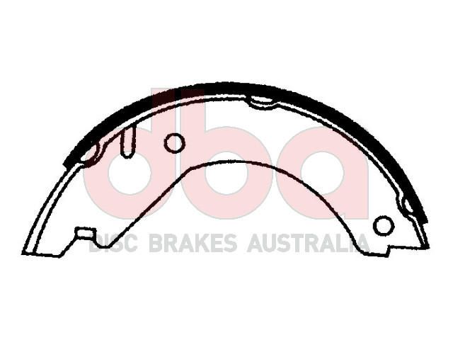 Street Series Brake Shoes [Volvo Parking Brake 160mm] - TecDoc Only