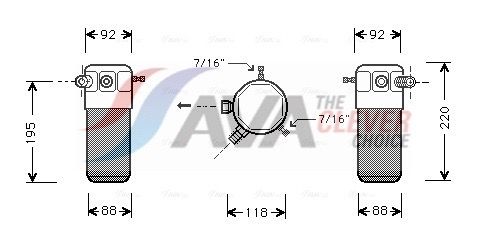 AVA QUALITY COOLING OLD118 - Trockner, Klimaanlage