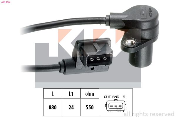 KW 453 158 - Impulsgeber, Kurbelwelle