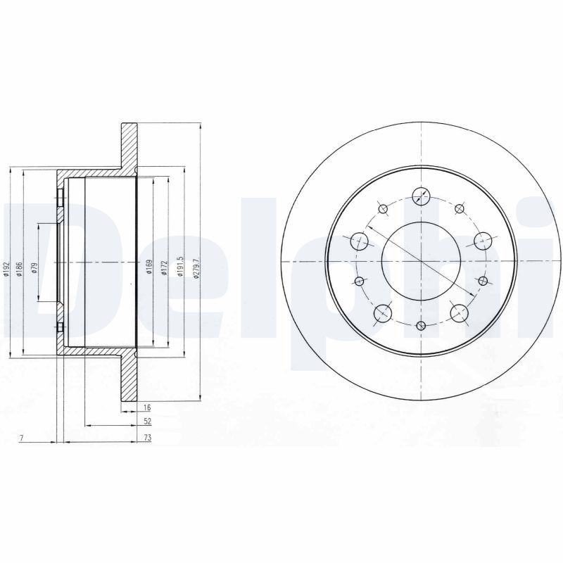 Brake Disc BG4099