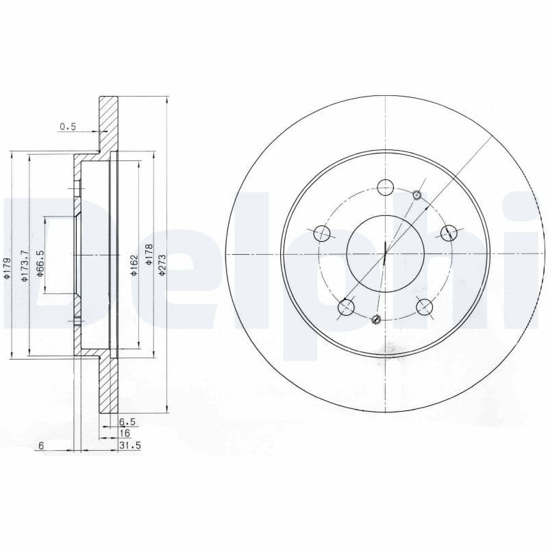 Brake Disc BG3607