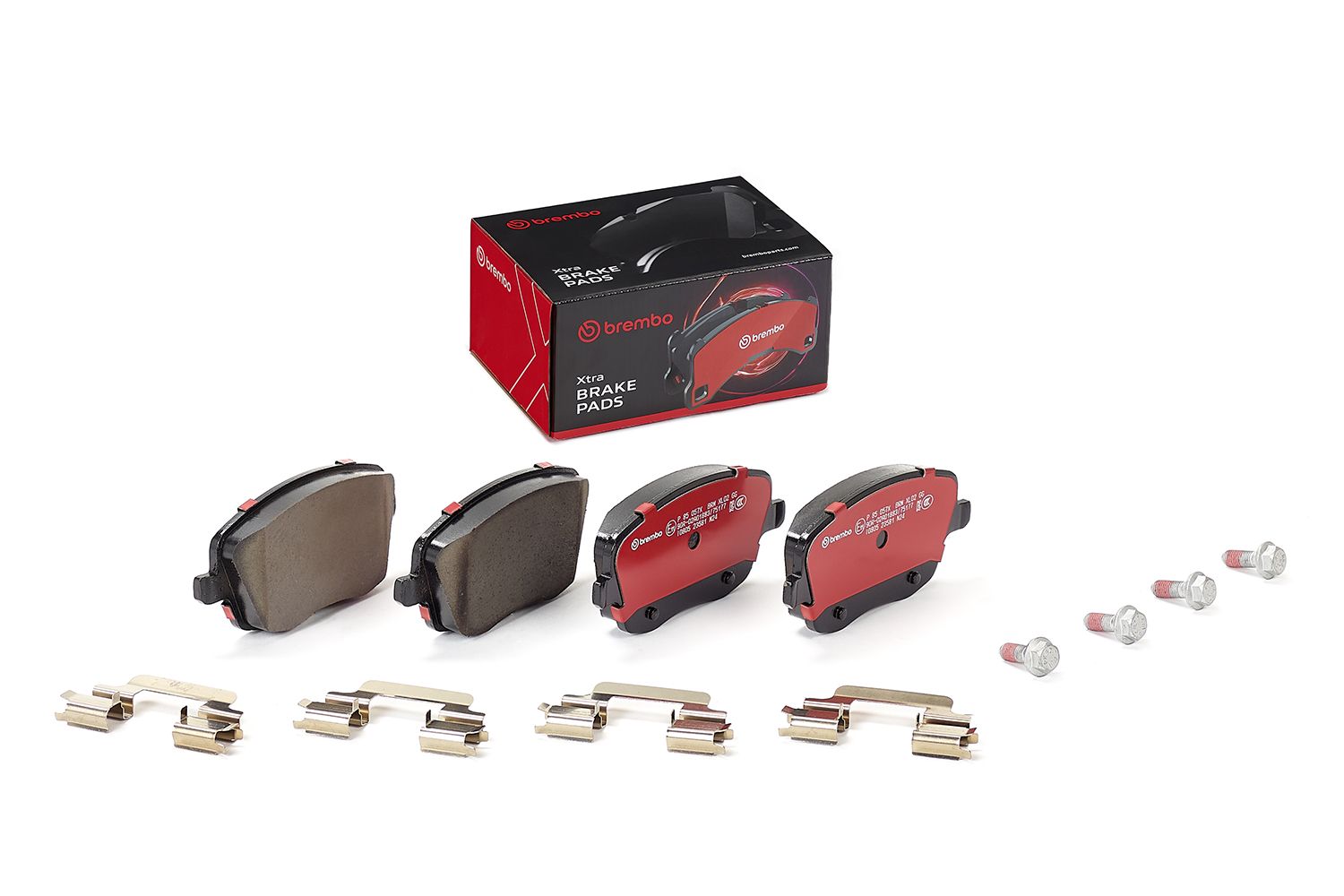 BREMBO P 85 057X - Bremsbelagsatz, Scheibenbremse XTRA LINE