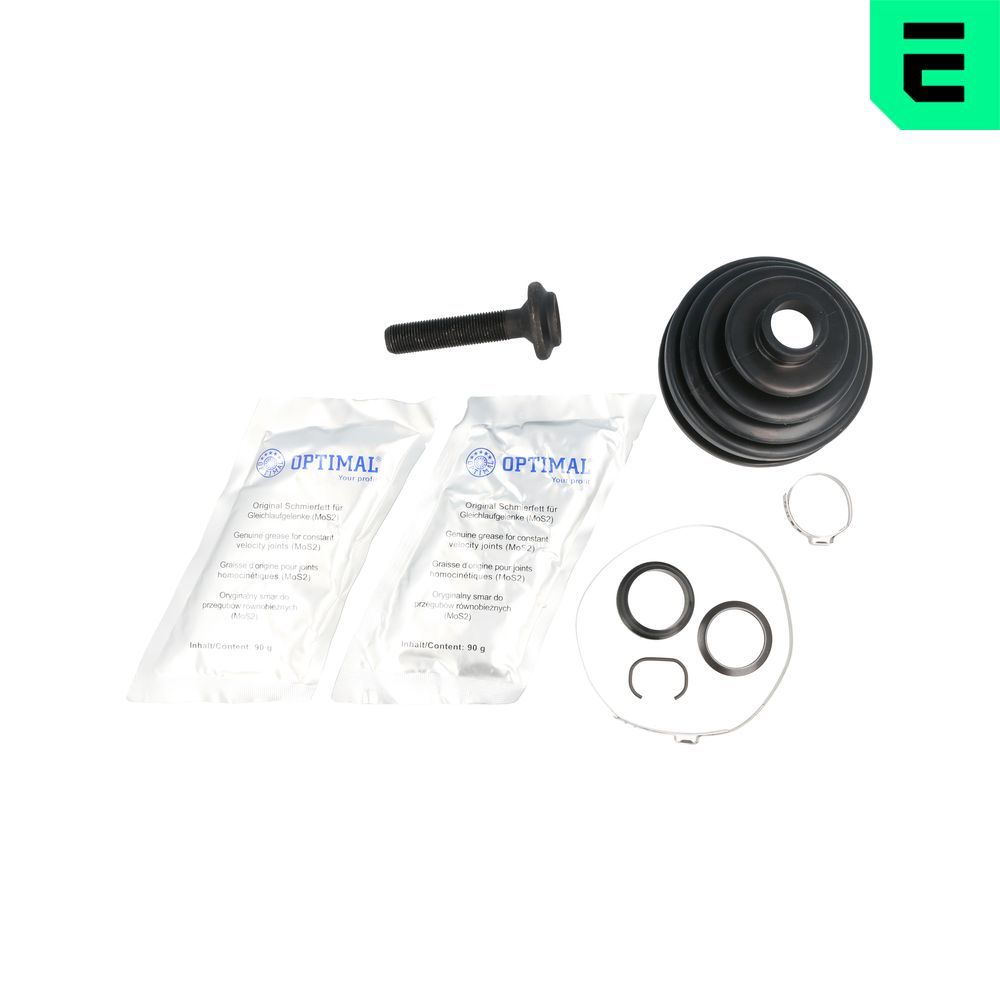 Faltenbalgsatz, Antriebswelle