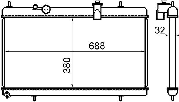 K&uuml;hler, Motork&uuml;hlung