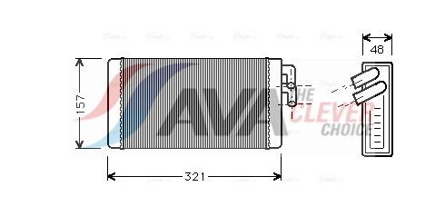 Wärmetauscher, Innenraumheizung