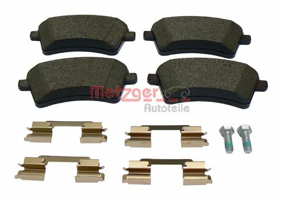 1160103 METZGER OE-part fékbetétkészlet, tárcsafék
