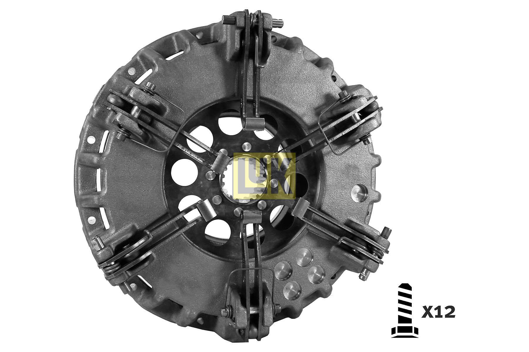 Plato de presión de clutch