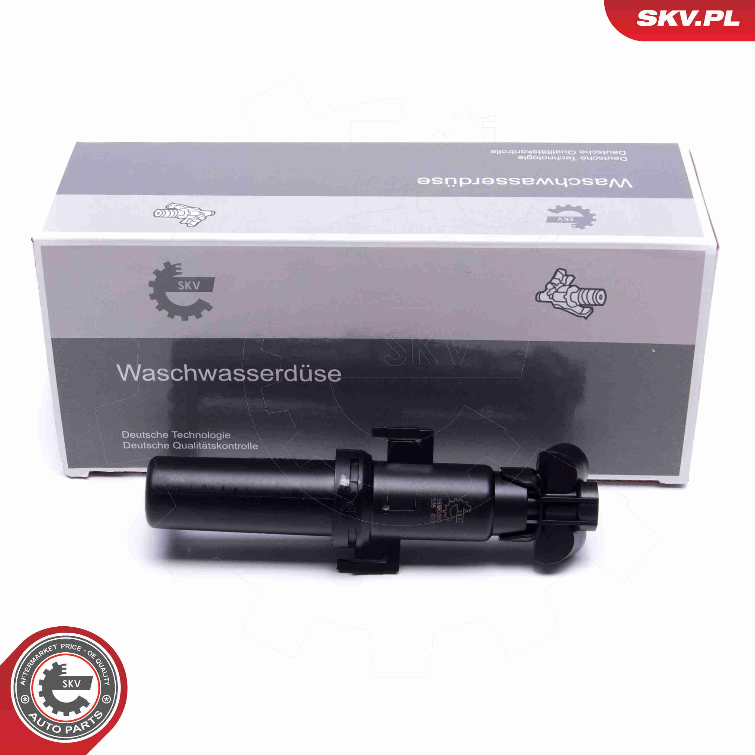 Waschwasserdüse, Scheinwerferreinigung