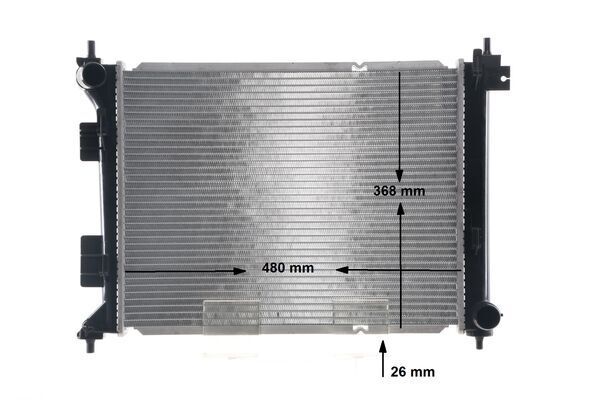 Radiador, refrigeración del motor