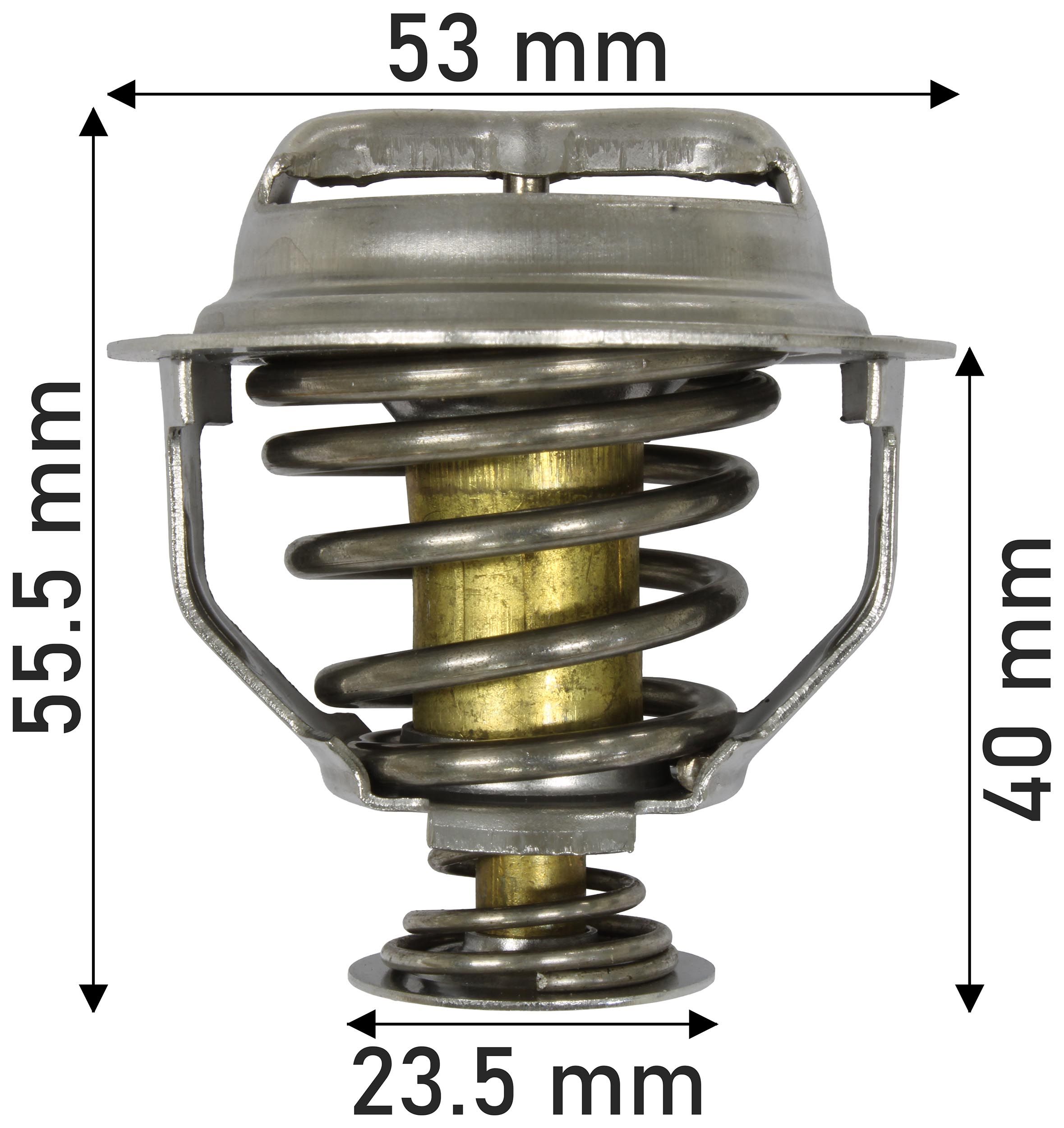 THERMOSTAT 53MM DIA 95C AUDI/VW - TecDoc Only