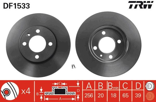 Brake Disc DF1533