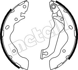 Brake Shoe Set 53-0171