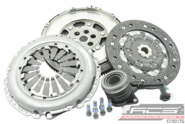 KIT STD FIAT PUNTO 1.4L inc DMF+CSC - TecDoc Only