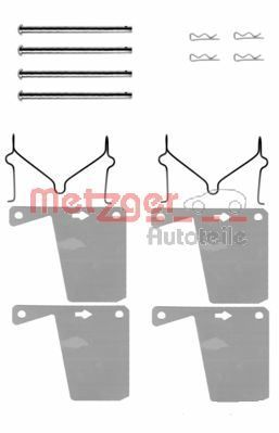 Zubeh&ouml;rsatz, Scheibenbremsbelag