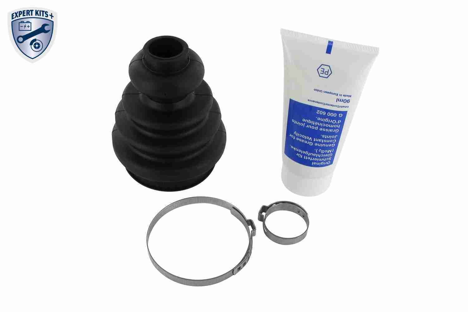 Faltenbalgsatz, Antriebswelle