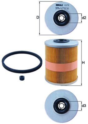 Fuel Filter KX 78D