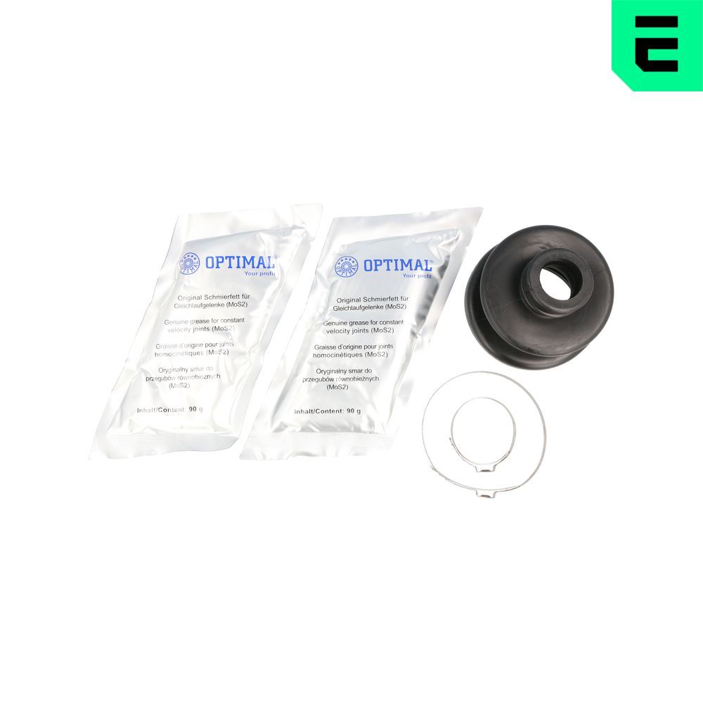 Faltenbalgsatz, Antriebswelle