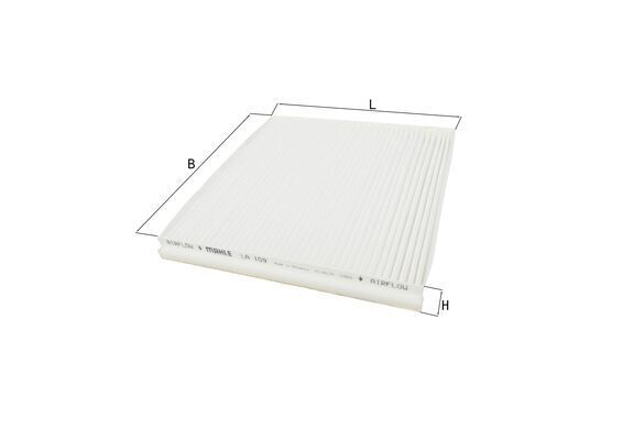 KNECHT LA 109 - Filter, Innenraumluft