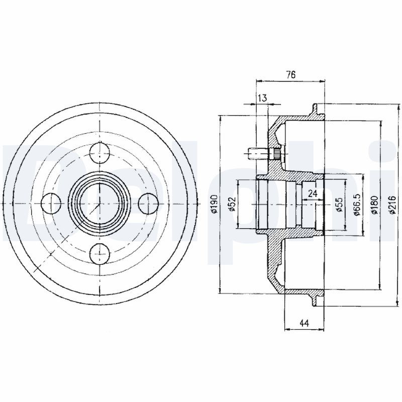 Brake Drum BF329