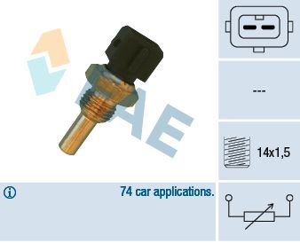 Sensor, Kühlmitteltemperatur