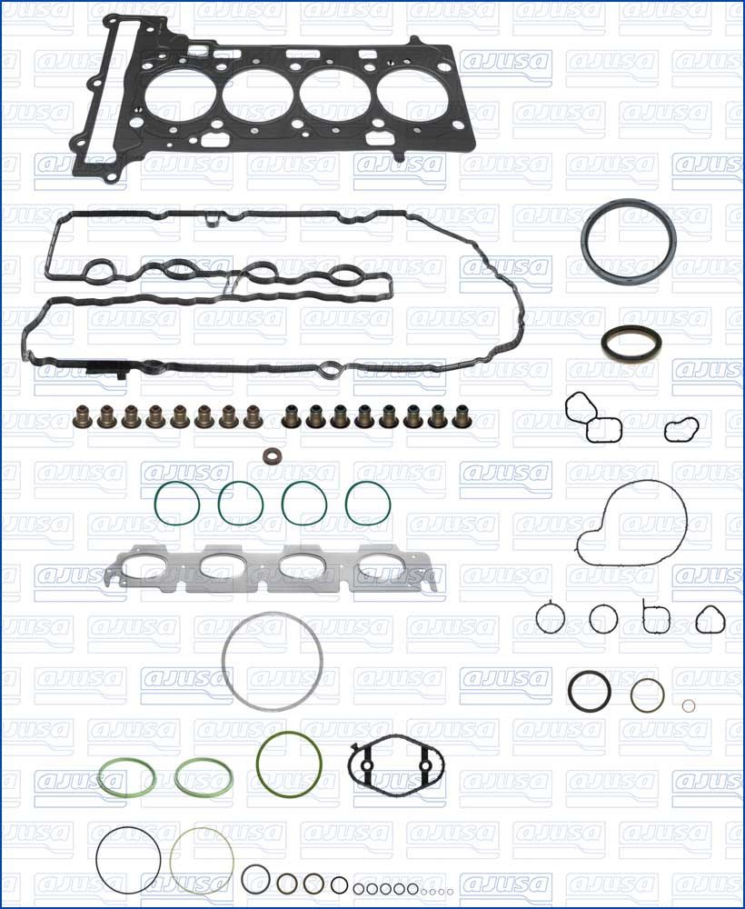 AJUSA 50507600 - Dichtungsvollsatz, Motor MULTILAYER STEEL