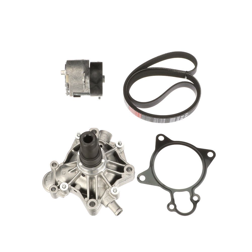 vandens siurblys + V formos rumbuotas diržas, komplektas